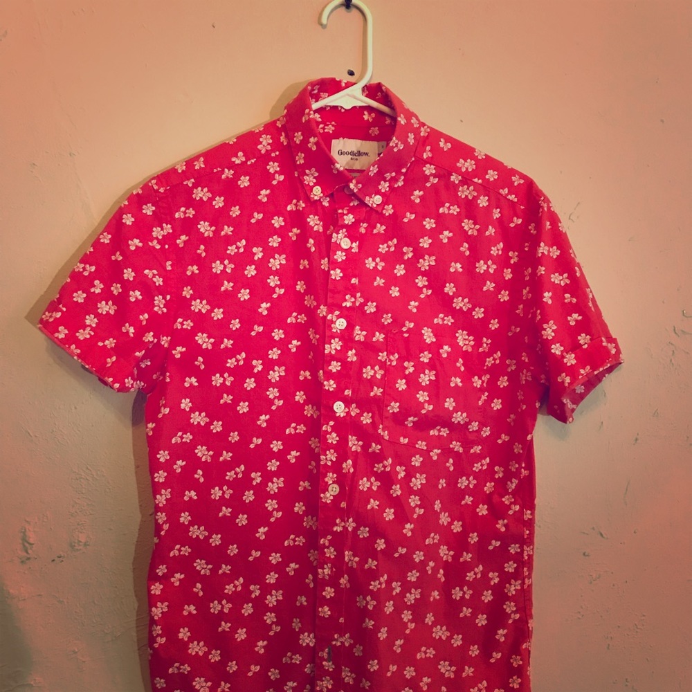 Goodfellow & Co Hawaiian floral print shirt